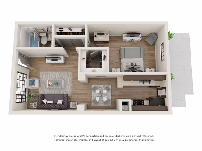Unit 228 floor plan