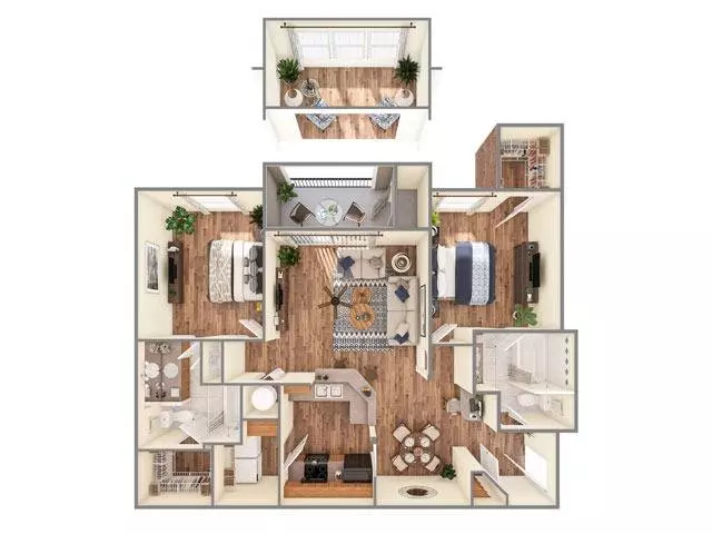 Granite 2-234 floor plan