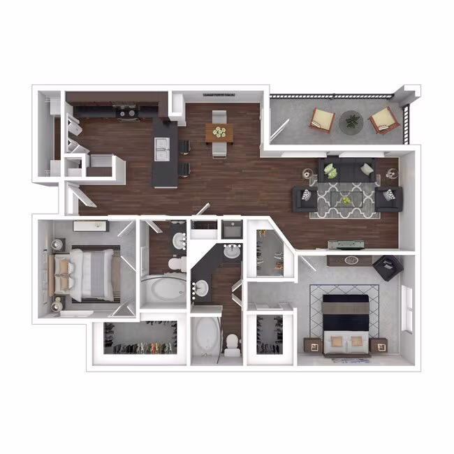 Unit 1525 1131 floor plan
