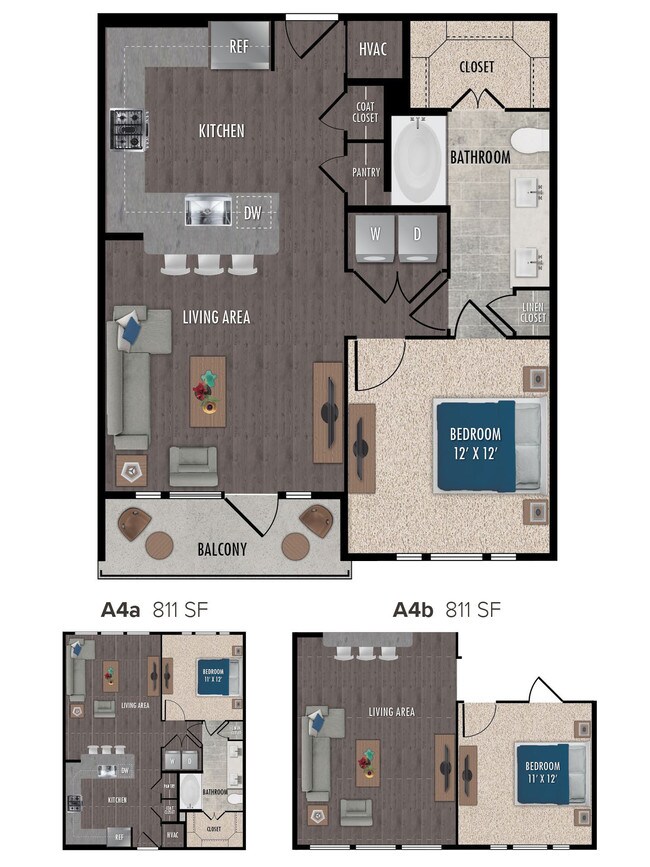 A4b-1x1 251 floor plan