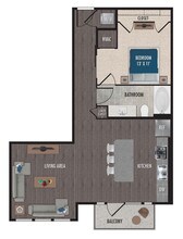E4-Studio 837 floor plan