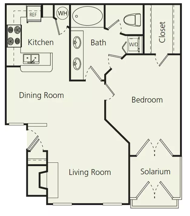 A3 2206 floor plan