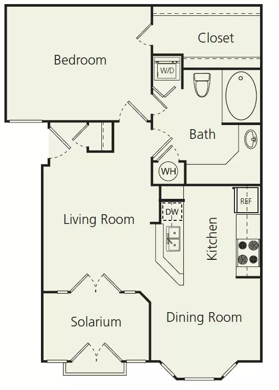 Unit 9309 4202 floor plan