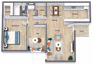 C-1x1 165 floor plan