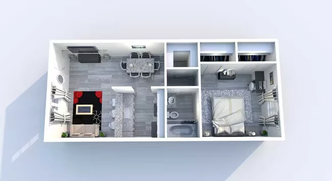 A1 165 floor plan