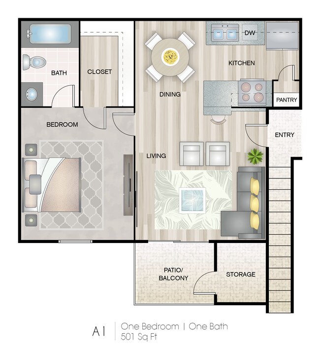 Unit 715 floor plan