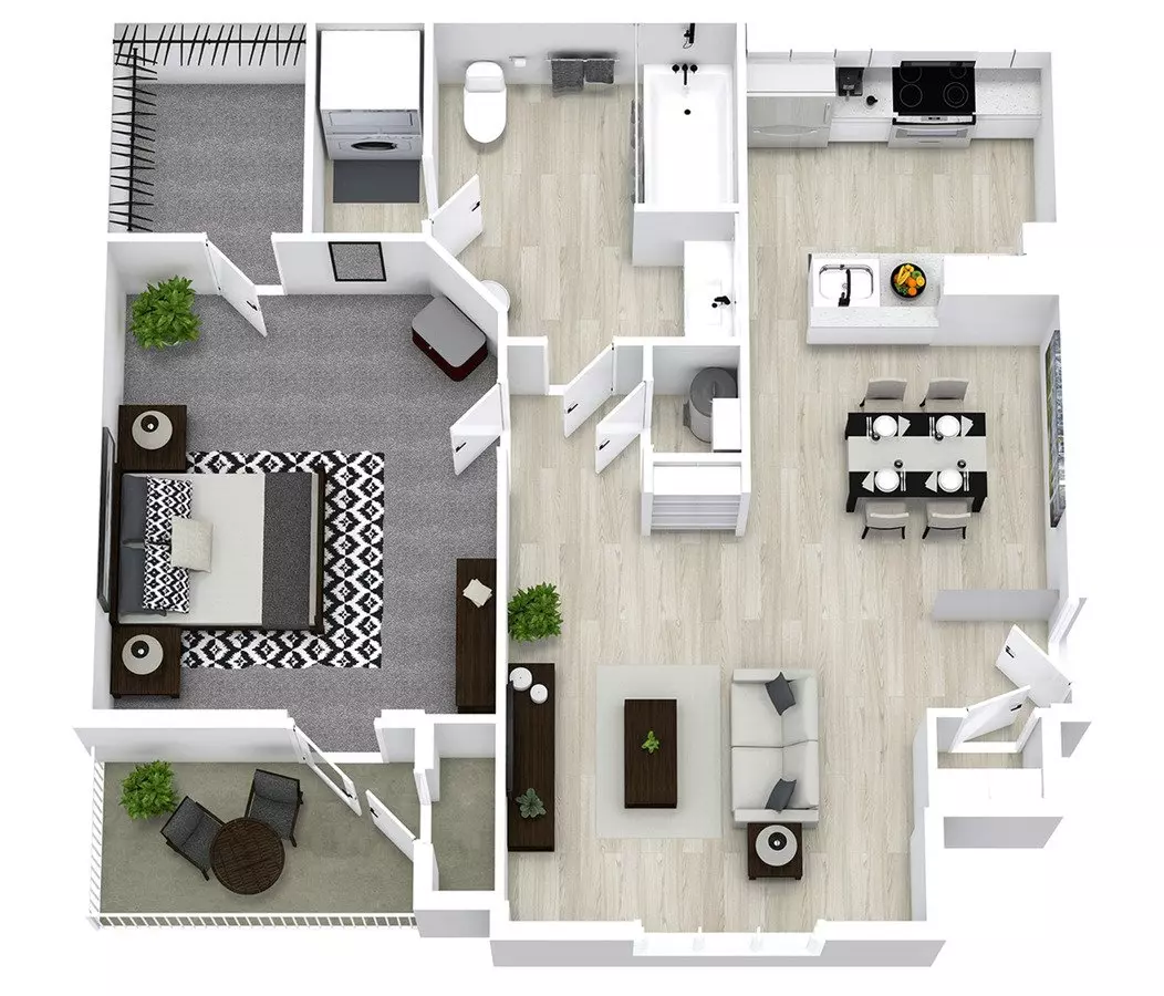 Pine Platinum 8205 floor plan