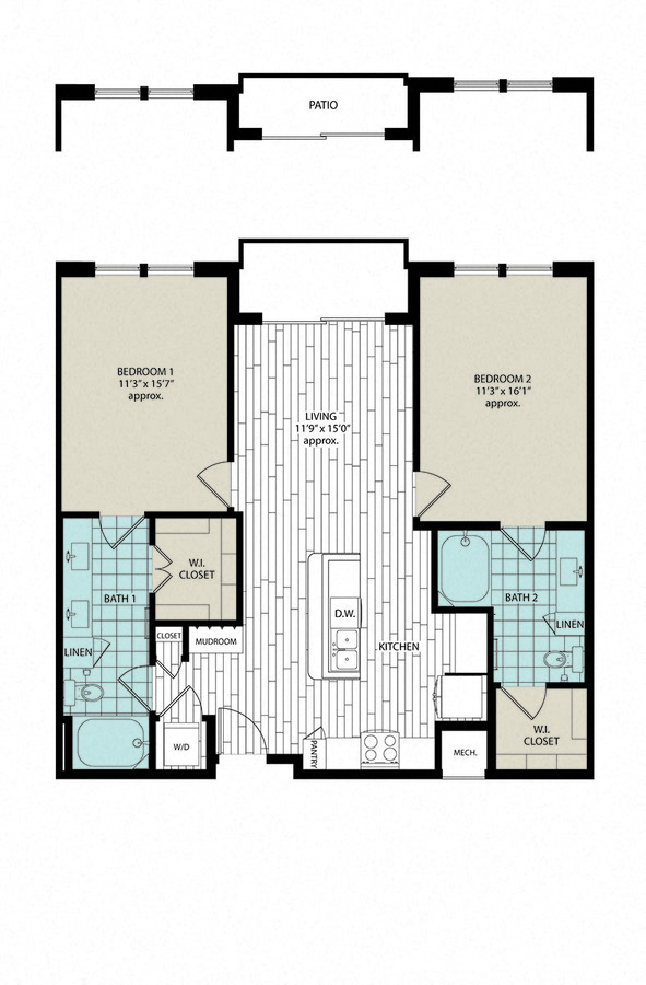 B2 109 floor plan
