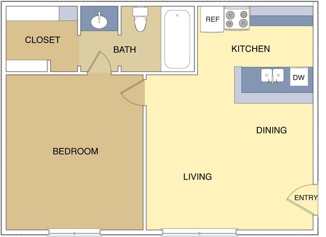 A2 834 floor plan