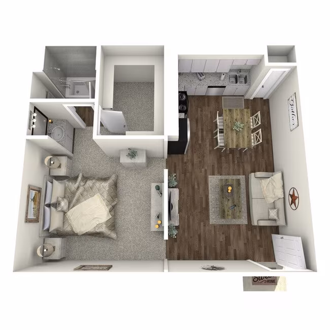 A1 1423 floor plan