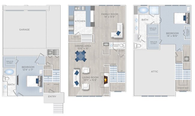 (H-TH) 0040 floor plan