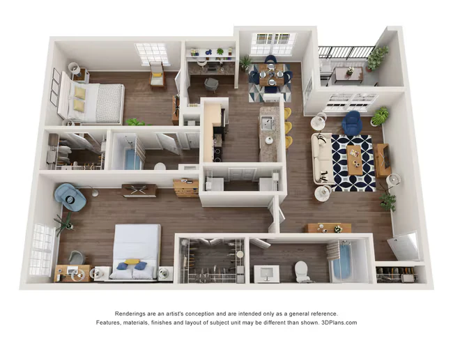 Houston 3-3301 floor plan
