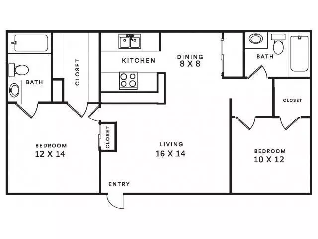 B-3 1414 floor plan
