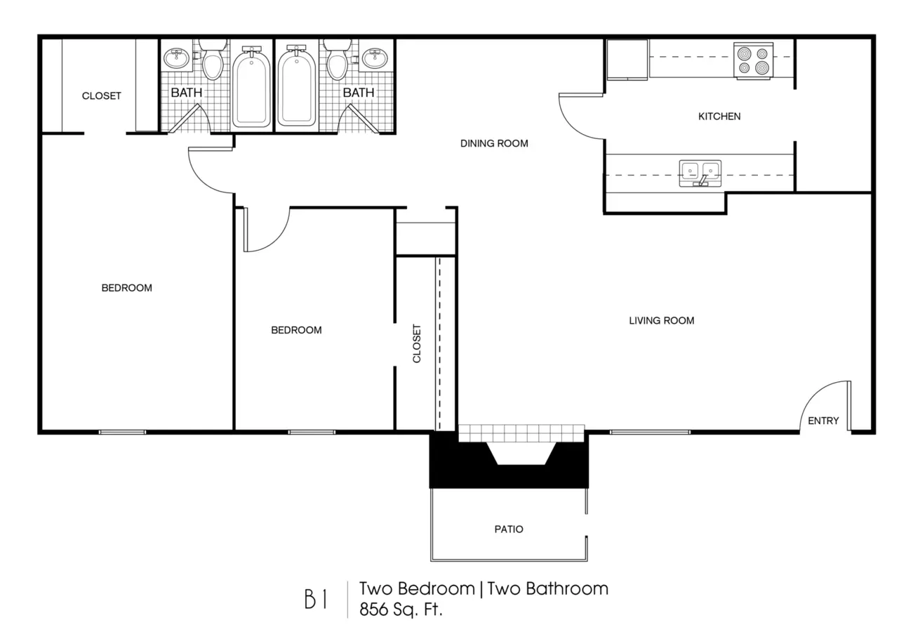 B1 912 floor plan