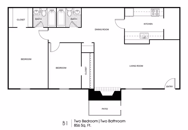 Unit 916 floor plan