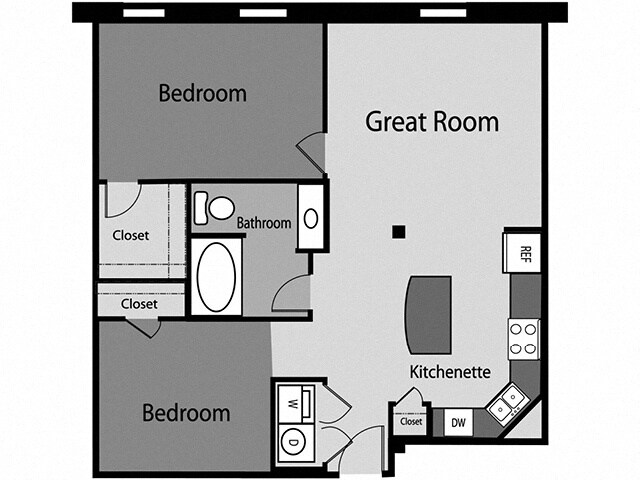 Unit 1206 floor plan