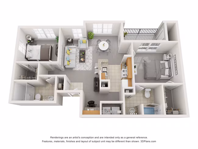 2x2 4212 floor plan