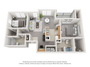 2x2 2206 floor plan