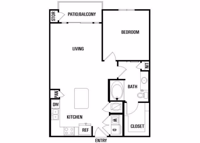 A4 555 floor plan