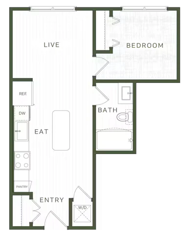 A0 1110 floor plan