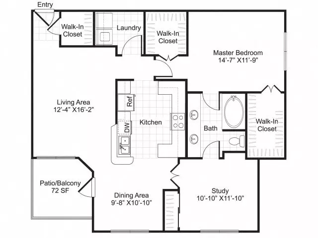 B2 4302 floor plan
