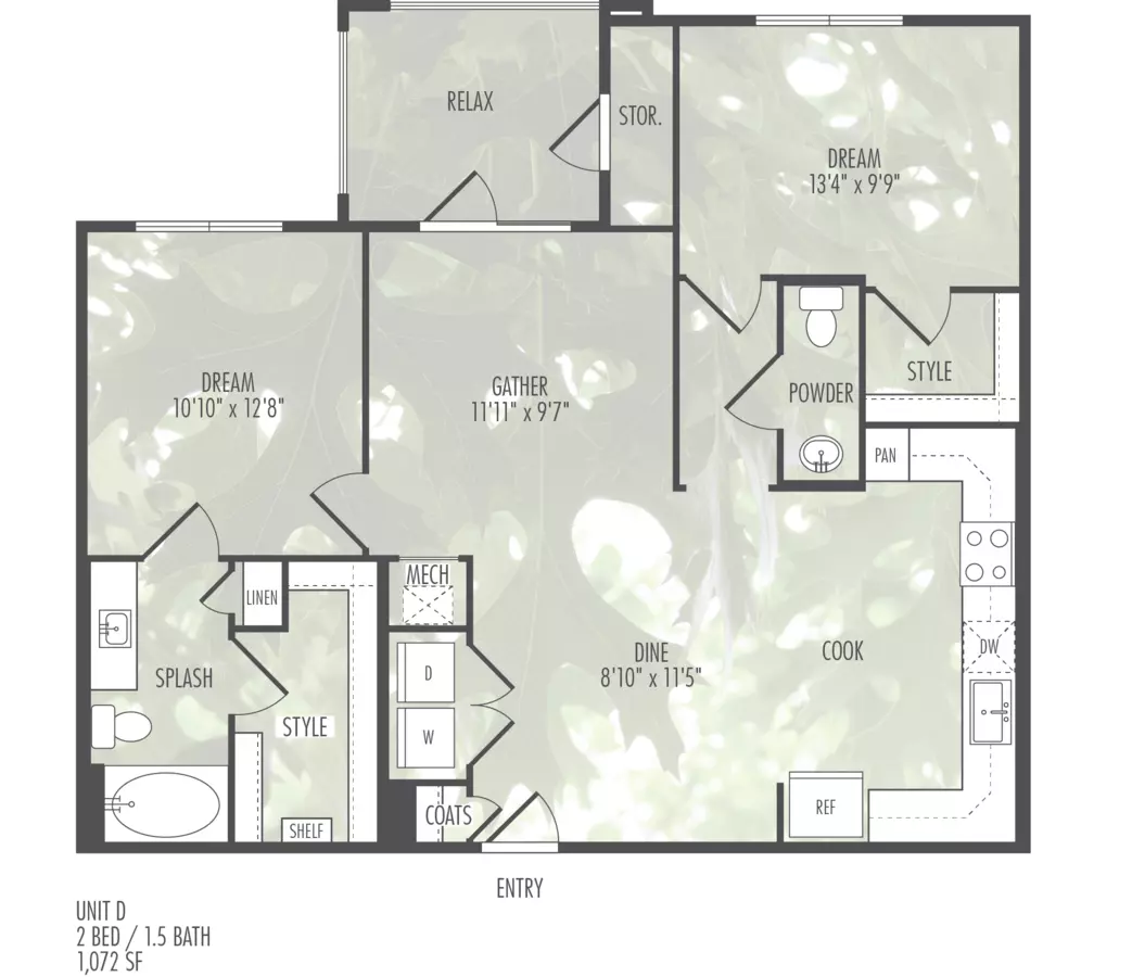 Unit 7304 7304 floor plan