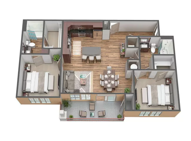 B4 1416 floor plan
