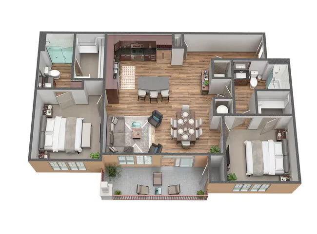 B7 1026 floor plan