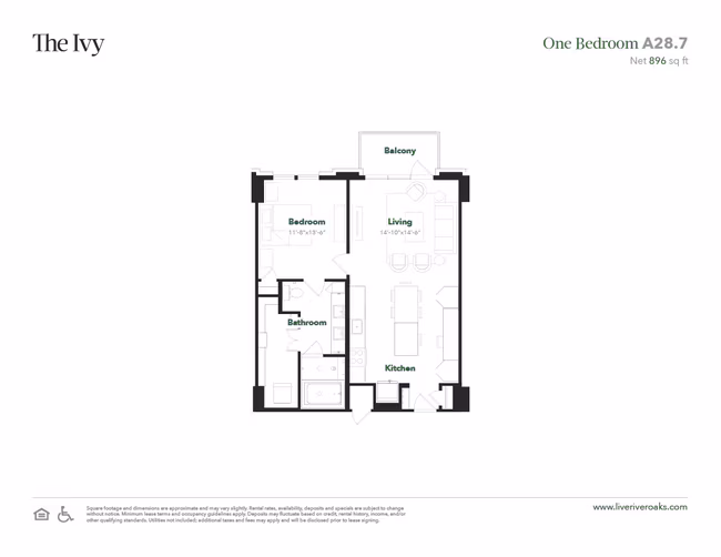 Unit 1006 floor plan