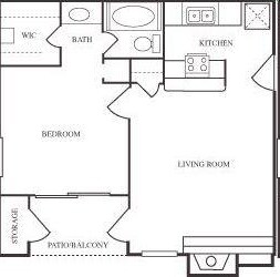 Unit 725 floor plan