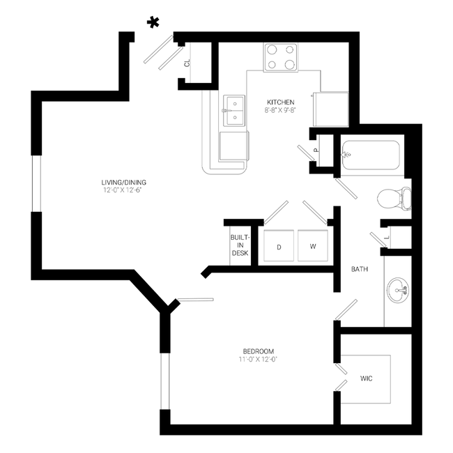 Spruce 1430 floor plan