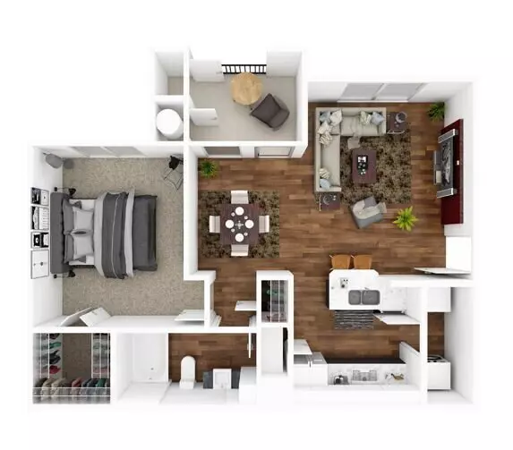 Brazos 413 floor plan