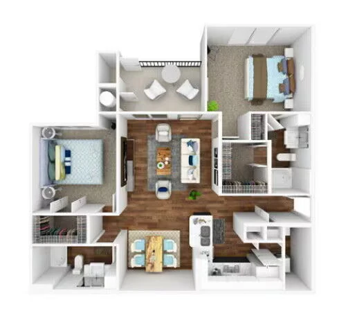 Trinity 333 floor plan