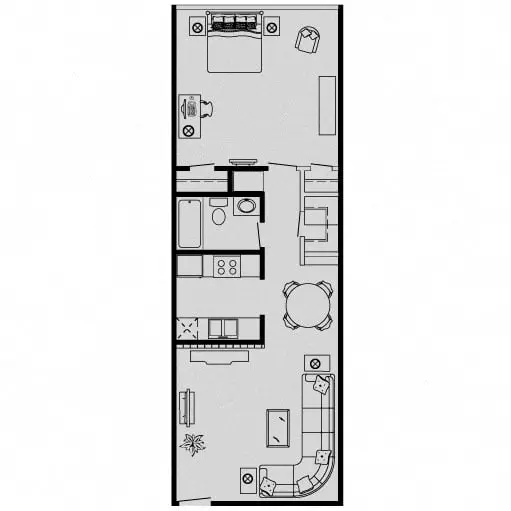 Unit 203 166 floor plan