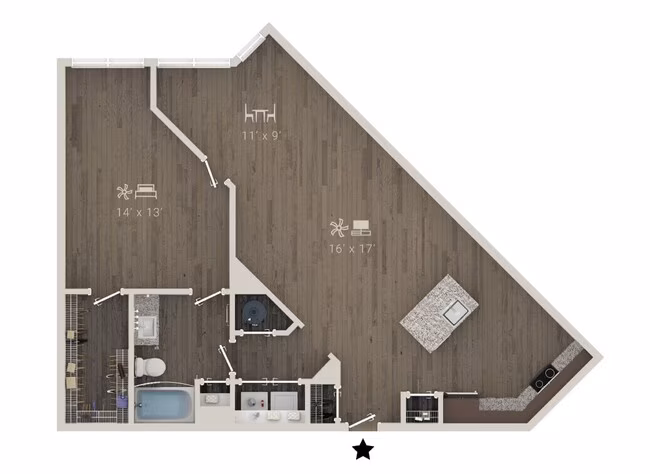 A4 1413 floor plan