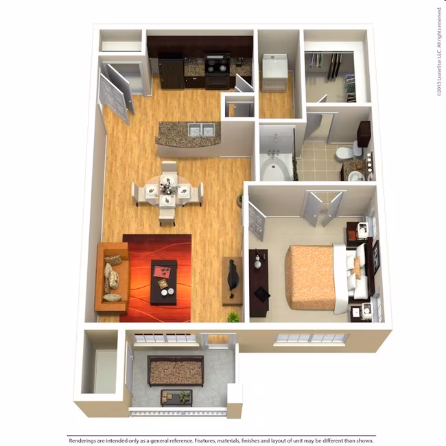 A1 1128 floor plan