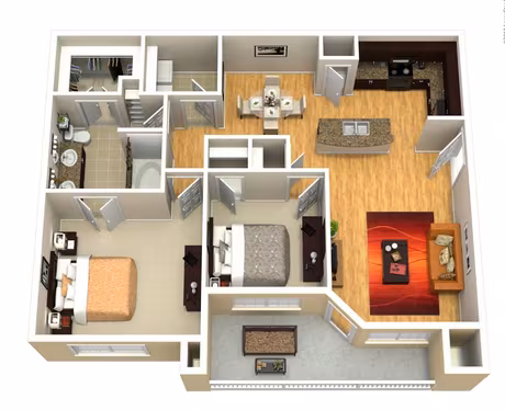 B1 835 floor plan