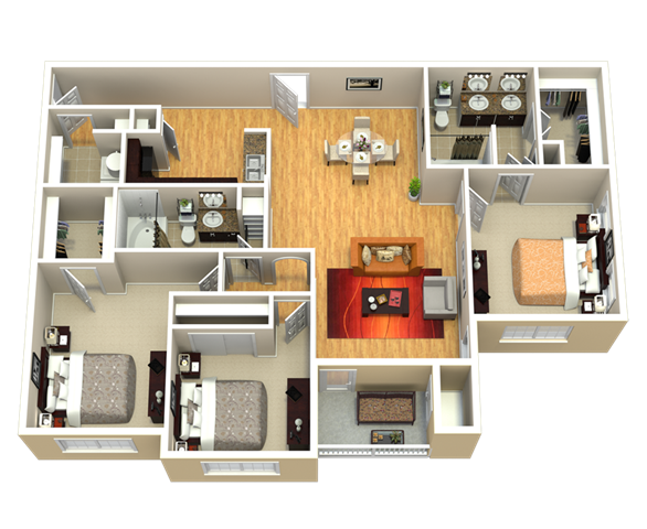 C1 1127 floor plan