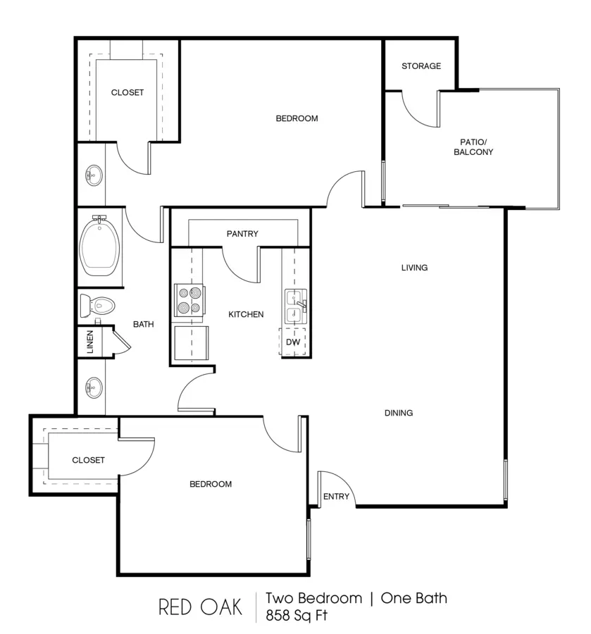 Unit 3205 2104 floor plan
