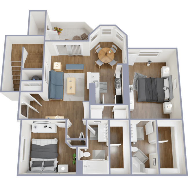 Unit 0922 floor plan