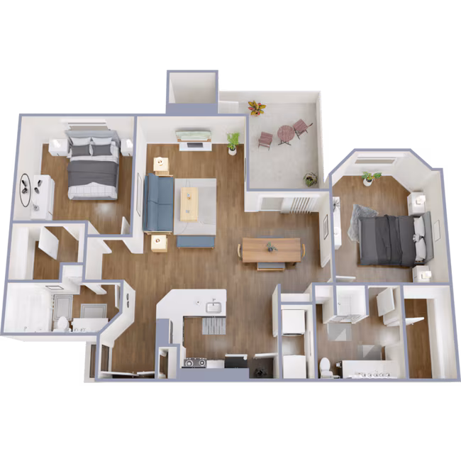 B3 1025 floor plan