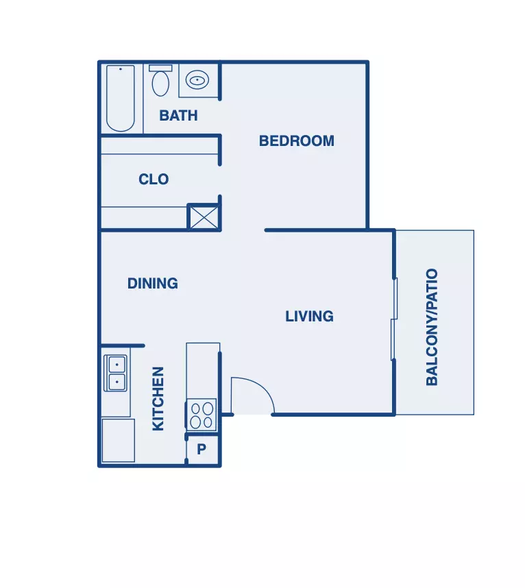 The Pine 810 floor plan