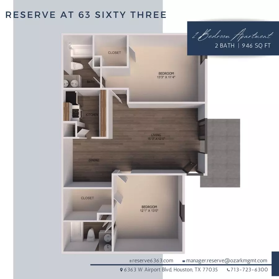 Unit 2222 3003 floor plan