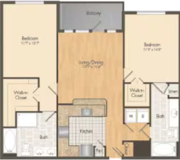 B2 452 floor plan
