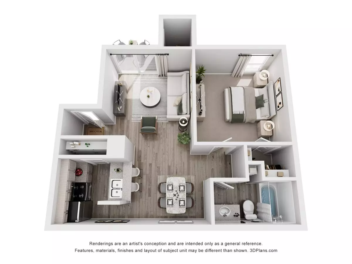 A1 0615 floor plan