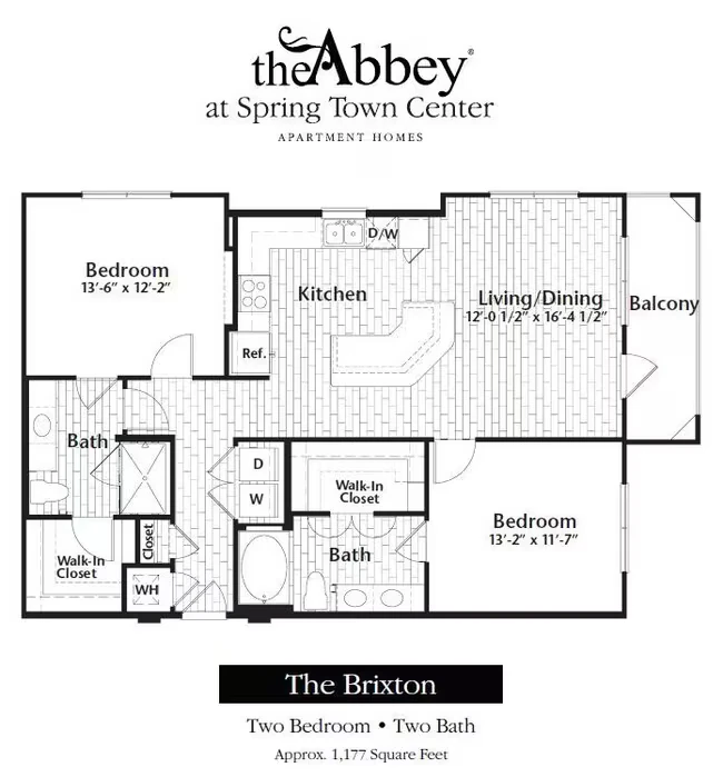 2x2 522 floor plan