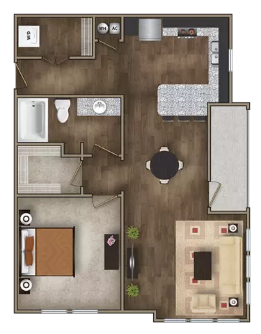 A2 4105 floor plan