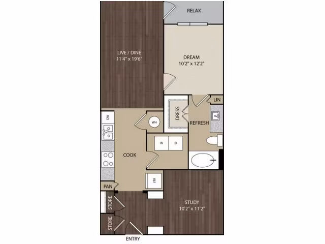 A6B 257 floor plan