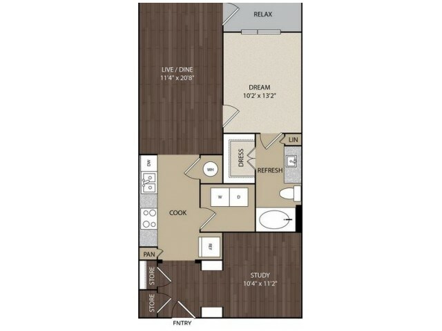 A6 435 floor plan