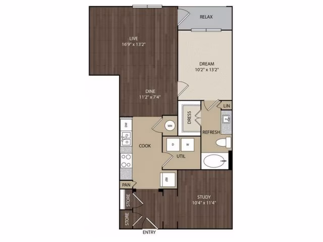 Unit 333 floor plan